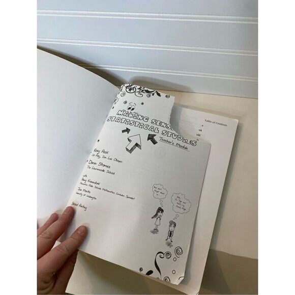 Making Sense of Statistical Studies 2 Book- Student’s and Teacher’s Modules  Rox - Picture 8 of 15